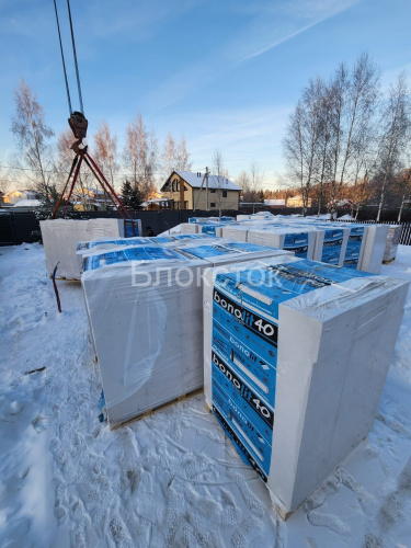 Газосиликатные блоки Бонолит Дмитров D500 625х200х375 стеновые